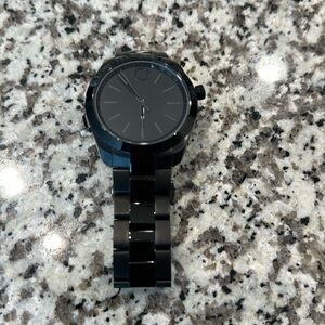 Movado Triple Black Motion watch